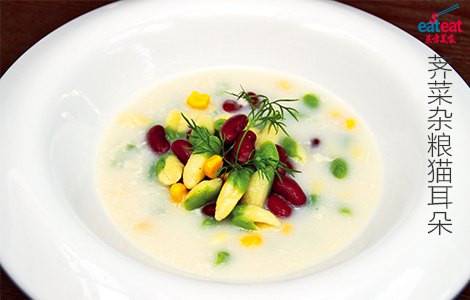 荠菜杂粮猫耳朵