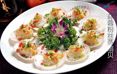 蒜蓉粉丝蒸扇贝