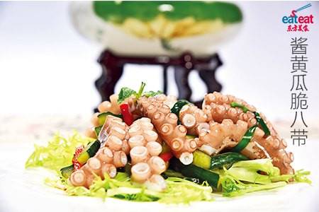 酱黄瓜脆八带
