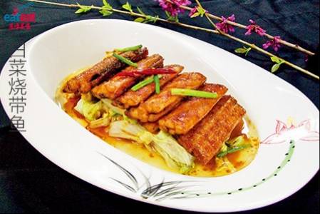 白菜烧带鱼
