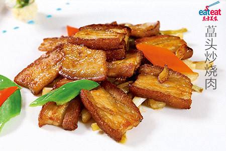 藠头炒烧肉