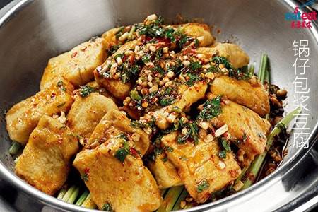 锅仔包浆豆腐