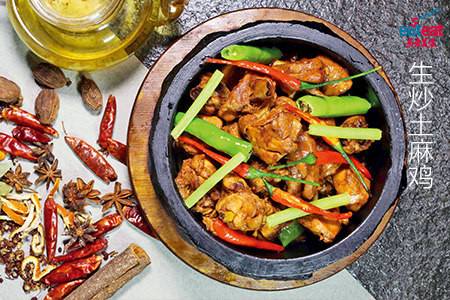 生炒土麻鸡