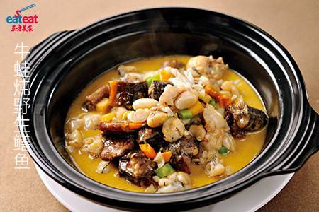 牛蛙炖野生鳝鱼