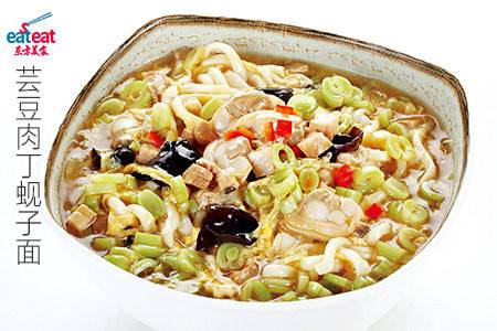 芸豆肉丁蚬子面