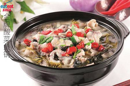 金牌酸菜黑鱼锅