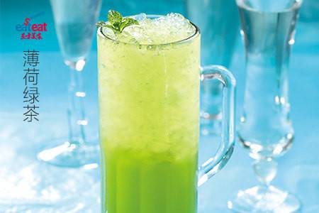 薄荷绿茶