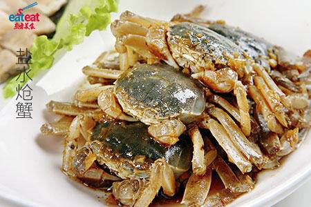 盐水炝蟹