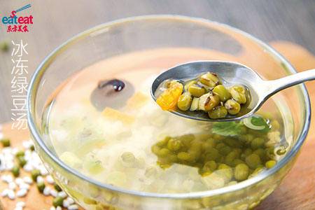 冰冻绿豆汤