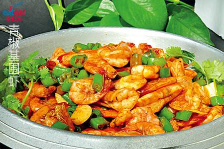 青椒基围虾