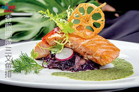 香煎挪威三文鱼排