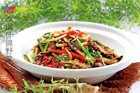 沙锅什锦野菜