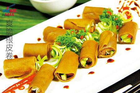 爽脆根皮卷