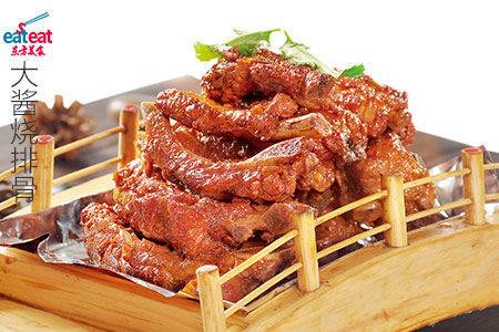 大酱烧排骨