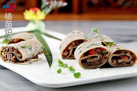 椿苗炉鸭荞面卷