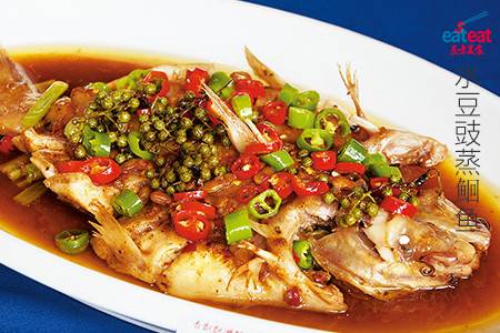 水豆豉蒸鮰鱼