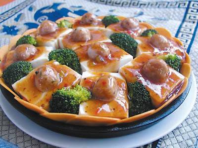 铁板金装豆腐