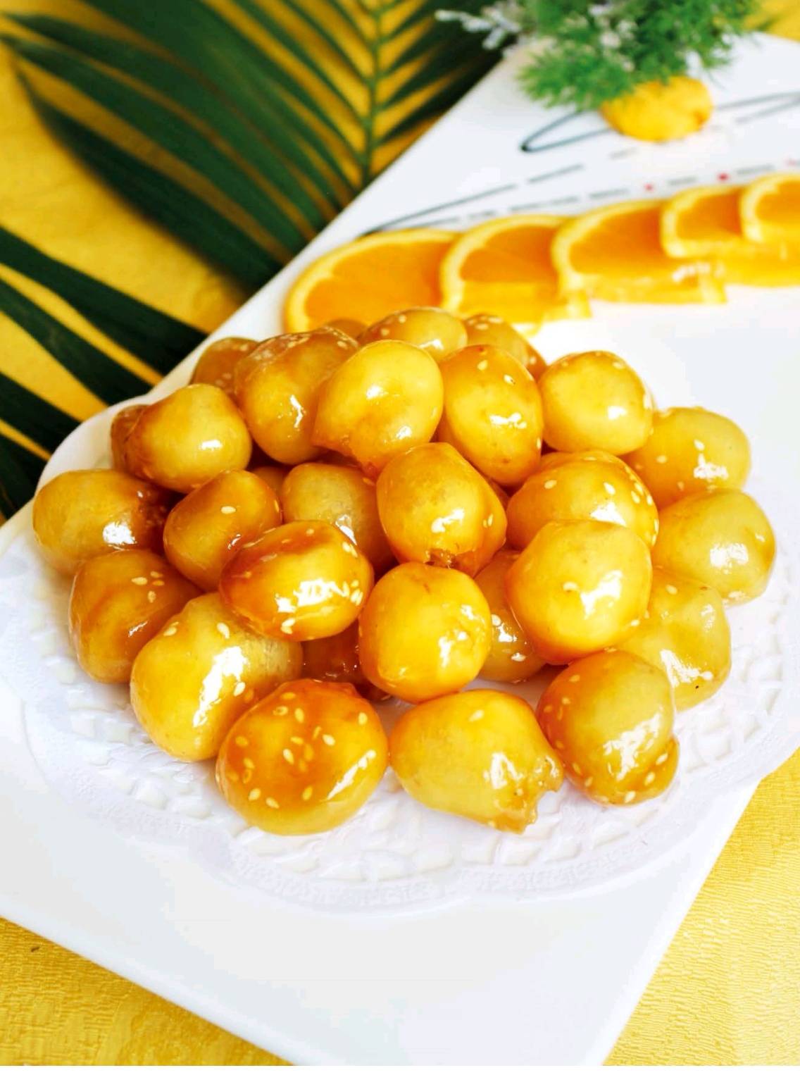 空心琉璃丸子