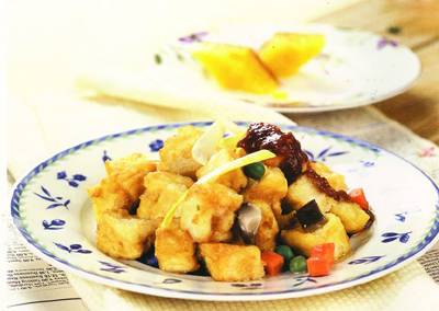 鱼子烧豆腐