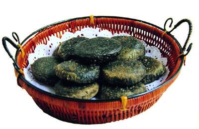 湘乡野蒿饼