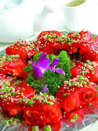 脆皮蹄花