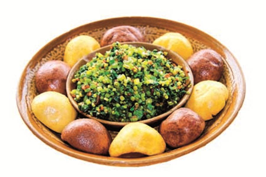 芽菜肉末小窝窝