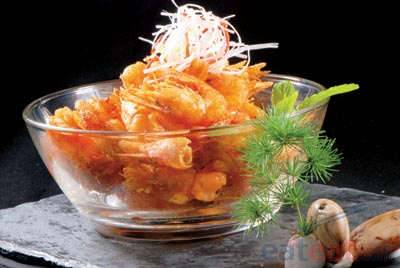 捞汁河虾