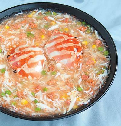 蓉和吉祥蟹