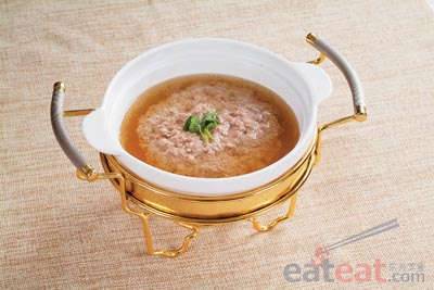 传统蒸肉汤