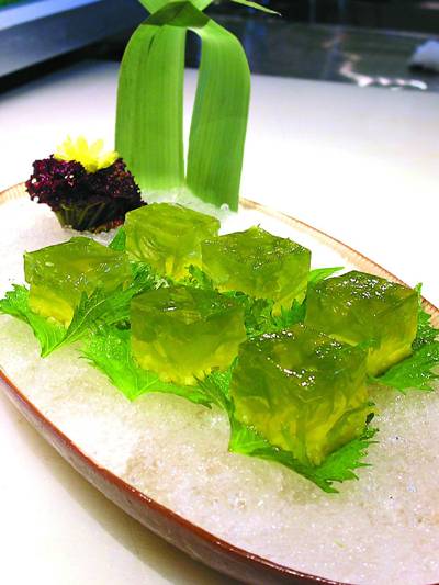 海带绿豆糕