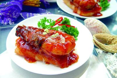 西汁柚皮焖明虾