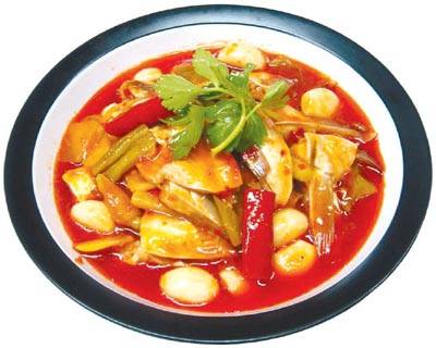 农家烧鱼划水