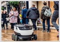 美国：机器人正式上街送外卖