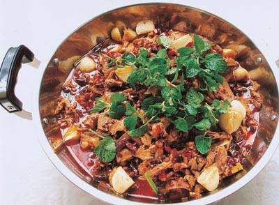 干锅狗肉