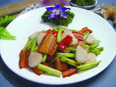 蒜香澳带爆火腩