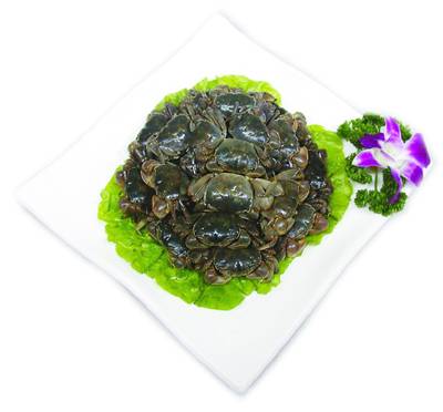炝白玉蟹