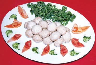 芙蓉麻虾豆腐蛋