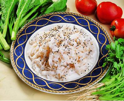 芝麻白糖沙河粉