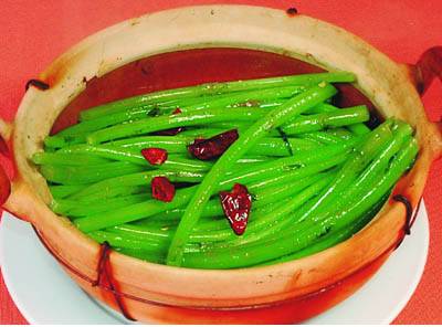 生焗茼蒿