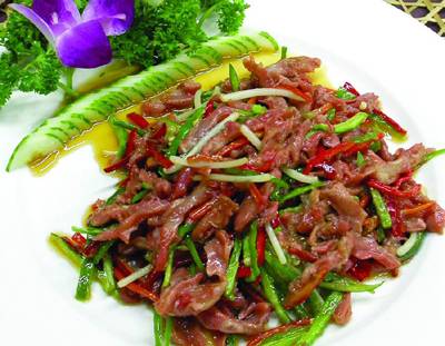 小炒鸭掌丝