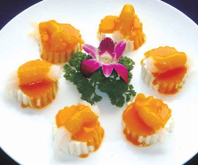 瓜泥扒鱼腐