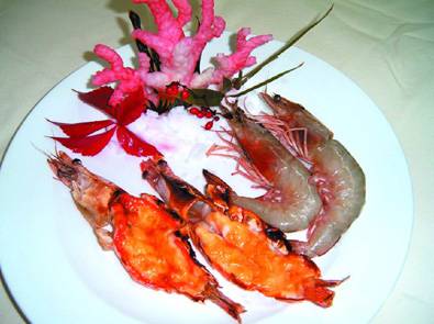 黄油烤海虾