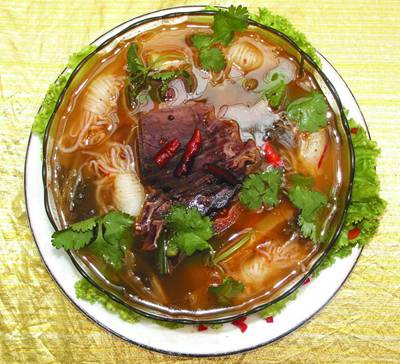 水腌菜煮干巴