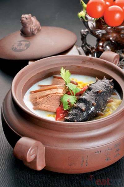酸菜驴肉焖辽参王