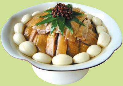 蓉和葱椒鸡
