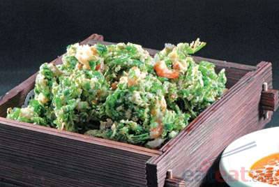 鲜虾野菜丸子