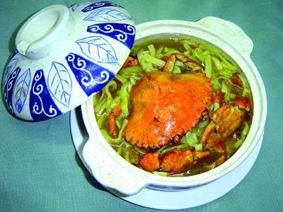 沙锅伊面蟹