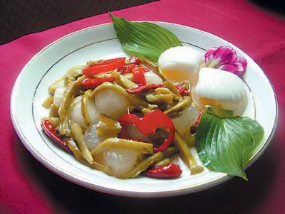 鸡枞七星炝澳带