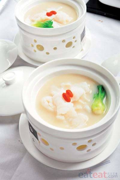 鱼汤浸石头鱼