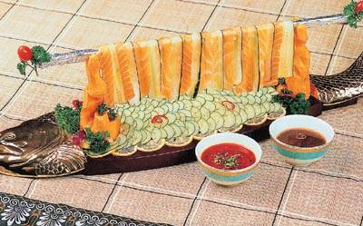 晾杆三文鱼
